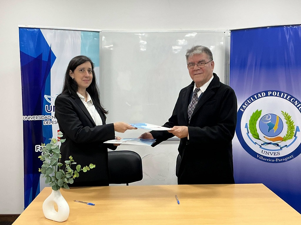 Firma de convenio institucional — Facultad de Ciencias Sede Carapegua UNVES