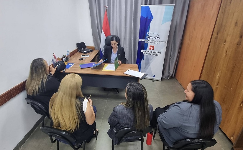 Reunión de trabajo — documentos institucionales Facultad de Ciencias Sede Carapegua